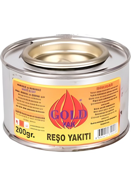 Osmanlı Ocağı Reşo Jel Yakıtı Teneke Kutu 200GR