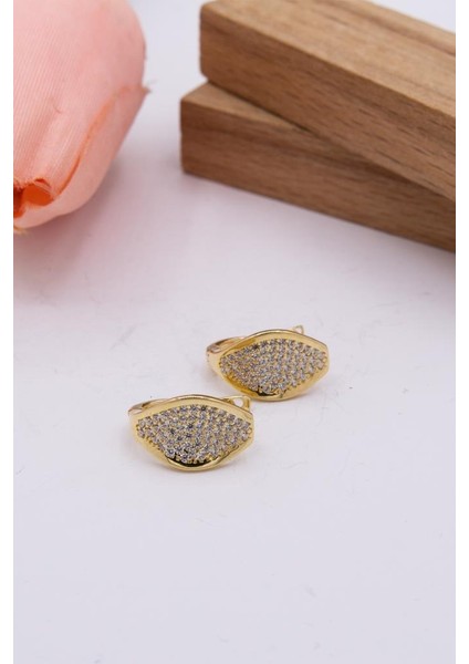 14 Ayar Altın Küpe J Klips Kadın Küpe LKKP1113