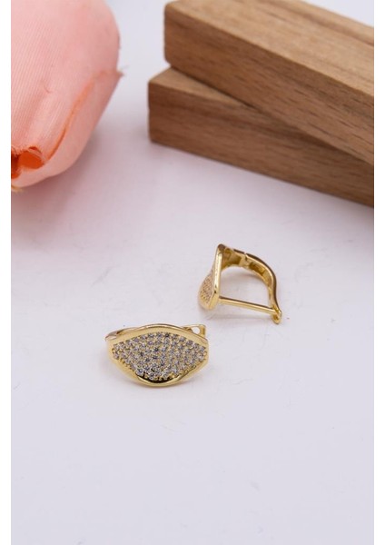 14 Ayar Altın Küpe J Klips Kadın Küpe LKKP1113 fiyatları