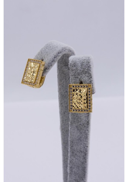 14 Ayar Altın Küpe J Klips Kadın Küpe LKKP1122 modelleri