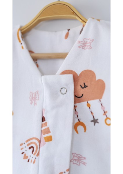 Kışlık Çocuk Uyku Tulumu 1 Tog Organik Pamuklu Kolsuz Pazen modelleri