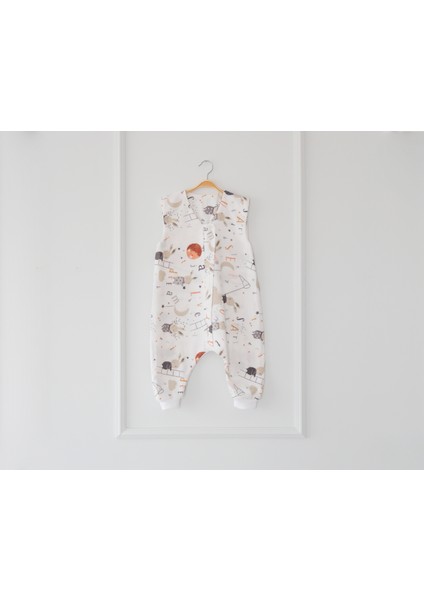 Kışlık Çocuk Uyku Tulumu 1 Tog Organik Pamuklu Kolsuz Pazen modelleri