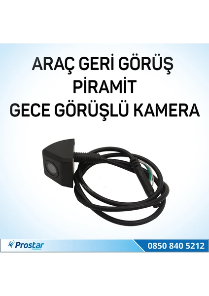 Geri Görüş Kamerası Piramit Tip Geri Vites Kamerası