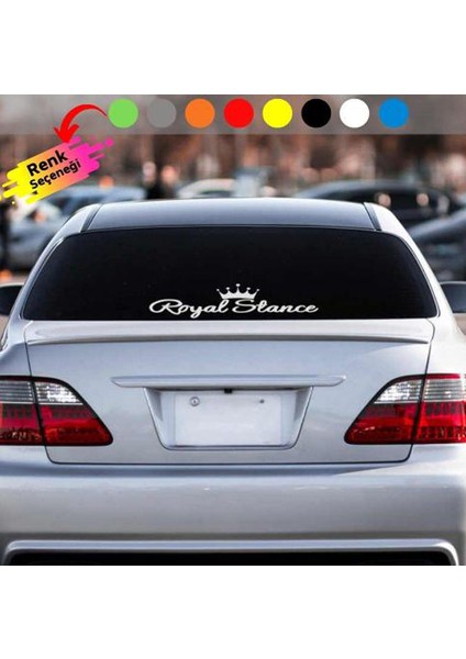 Royal Stance Oto Sticker