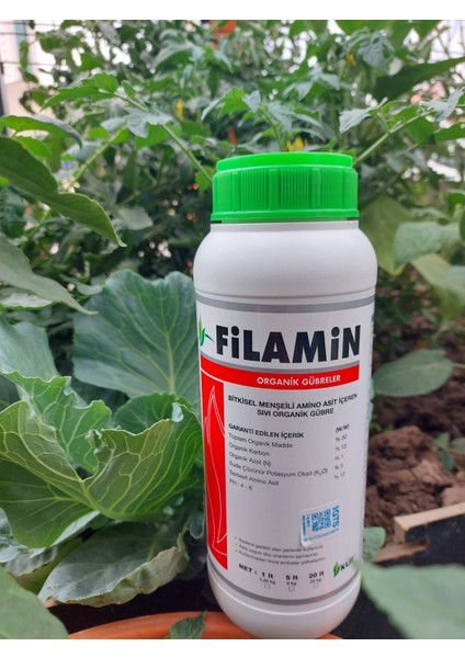 Bitkisel Menşeili Aminoasit İçeren Organik Gübre 1 Lt-Filamin
