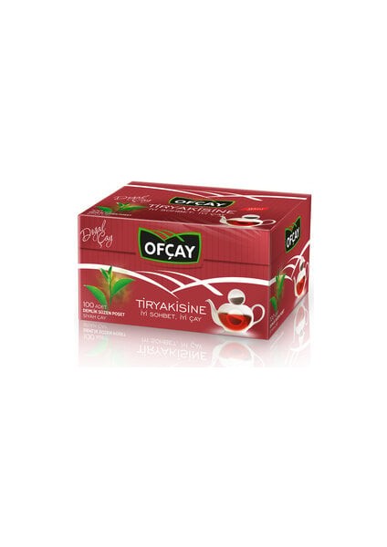 Tiryakisine Demlik Poşet Çay 100 x 3,2g ( 12 Adet )