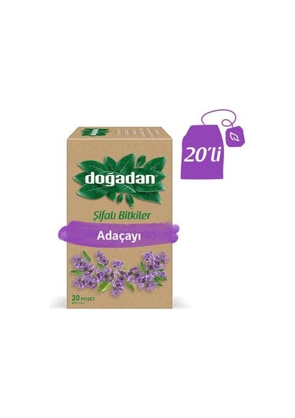 Adaçayı Bardak Poşet 20'li