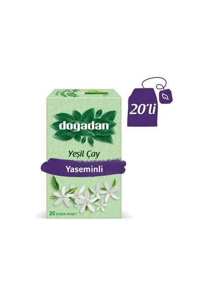 Yeşil Çay Yaseminli Poşet 20'li x 5