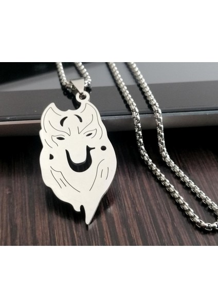 Paslanmaz Çelik Renk Çelik Kurt Erkek Kolye /kurt Kolye fırsatları