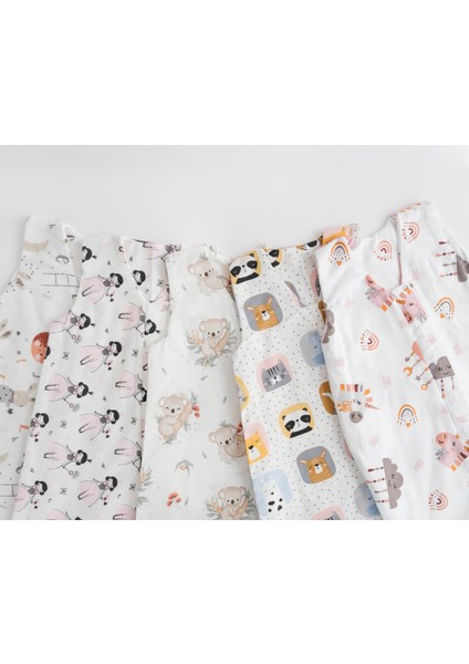 Kışlık Bebek Torba Uyku Tulumu 1 Tog Kolsuz Organik Pamuklu fırsatları