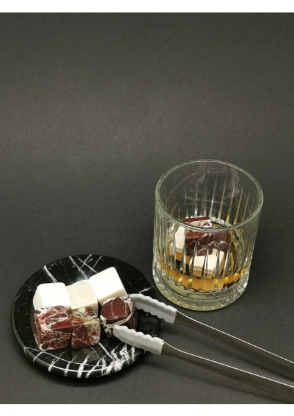 Beyaz Vişne Mermer Viski Taşı Hediye Kutulu fiyatları