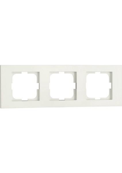 Grano Beyaz Natural Üçlü Çerçeve 2 Adet