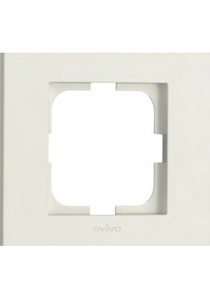 6 Adet Ovivo Grano Beyaz Anahtar, Priz, Vavien, Tv, Telefon, Komütatör, Tekli Çerçeve fiyatları
