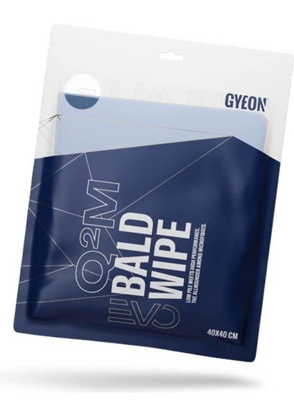 Gyeon Q²m Baldwipe Evo Lazer Kesim Tüysüz Çok Amaçlı Mikrofiber Bez - 40X40 cm