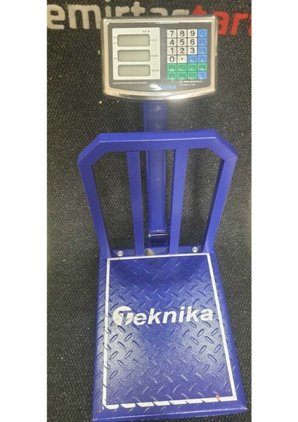 Teknika 300 kg Dijital Terazi Tartı Kantar Baskül Akülü Şarjlı 2 Yıl Garanti