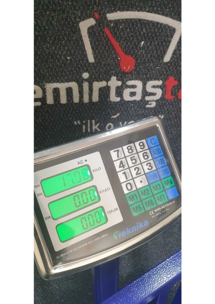 Teknika 300 kg Dijital Terazi Tartı Kantar Baskül Akülü Şarjlı 2 Yıl Garanti modelleri