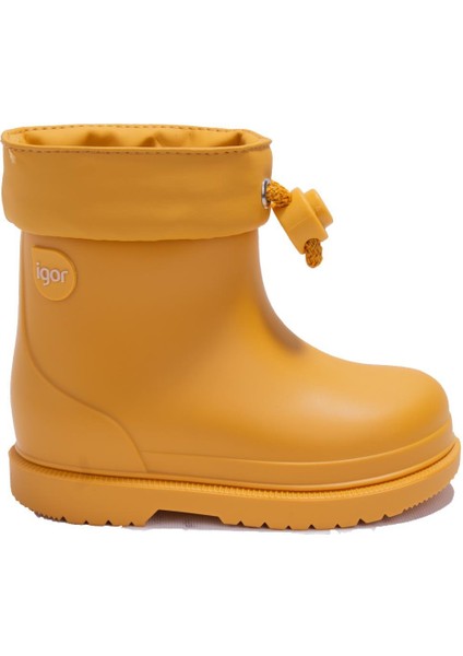 W10257 Bimbi Euri Sarı Ortopedik Erkek Çocuk Yağmur Çizme