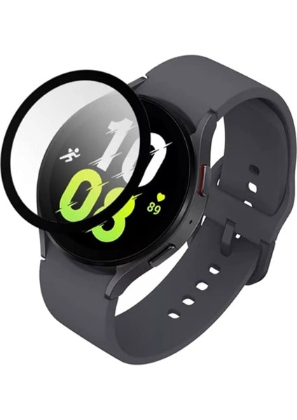 Samsung Galaxy Watch 5 44MM Ekran Koruyucu 3D Kavisli Full Kaplama Pmma