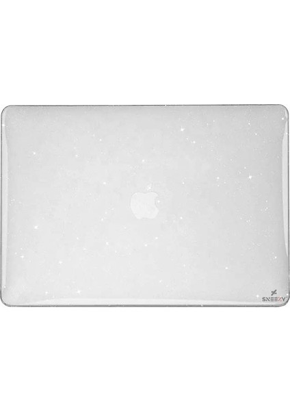 Macbook Pro 2021/23 14,2 Inç M1-M2 Çip A2442 A2779 Ile Uyumlu Parlak Diamond Dust Simli Kılıf