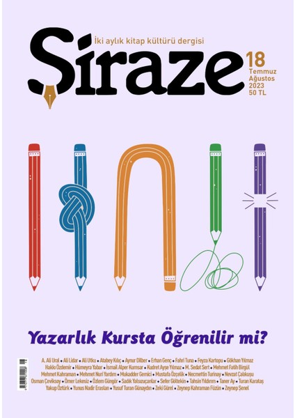 Şiraze 18. Sayı Temmuz - Ağustos 2023
