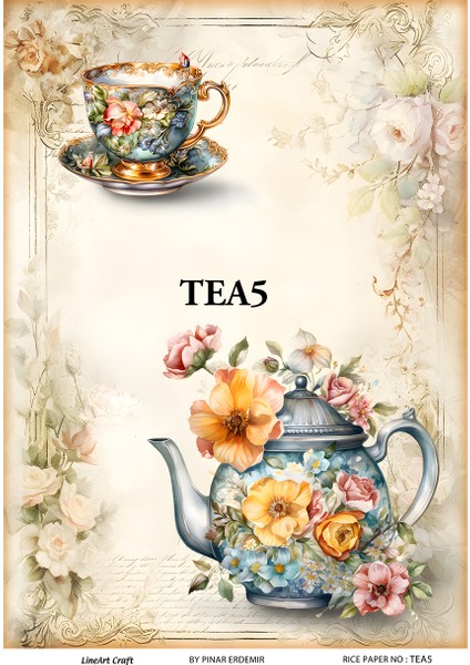Pirinç Dekopaj Kağıdı La-Tea5
