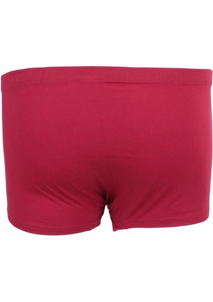 Mocgrande Erkek Büyük Beden Düğmeli Uzun Paça Boxer 11907 Bordo modelleri