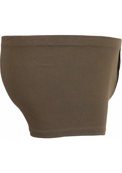 Mocgrande Erkek Büyük Beden Düğmeli Uzun Paça Boxer 11907 Askeri Yeşil fiyatları