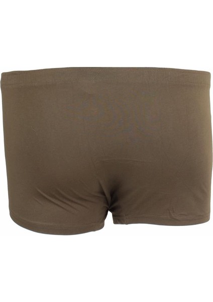 Mocgrande Erkek Büyük Beden Düğmeli Uzun Paça Boxer 11907 Askeri Yeşil modelleri