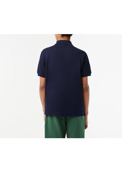 Erkek Klasik Fit Lacivert Polo Yaka Tişört