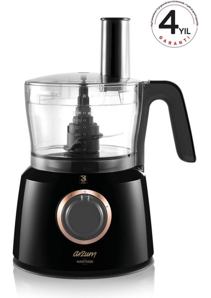AR1064 Maxthon Mutfak Robotu - Siyah fiyatları