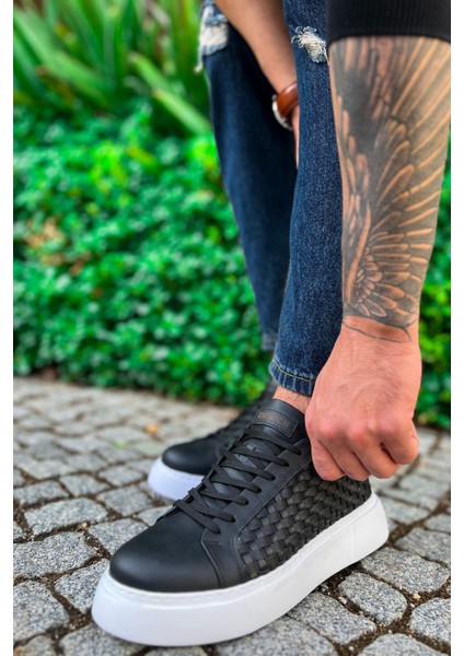 CH203 Obt Maglieria Erkek Ayakkabı Sıyah