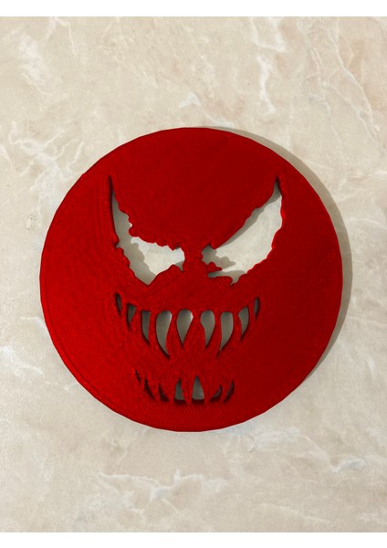 Venom Bardak Altlığı Seti Organik Plastik Şık Dekoratif