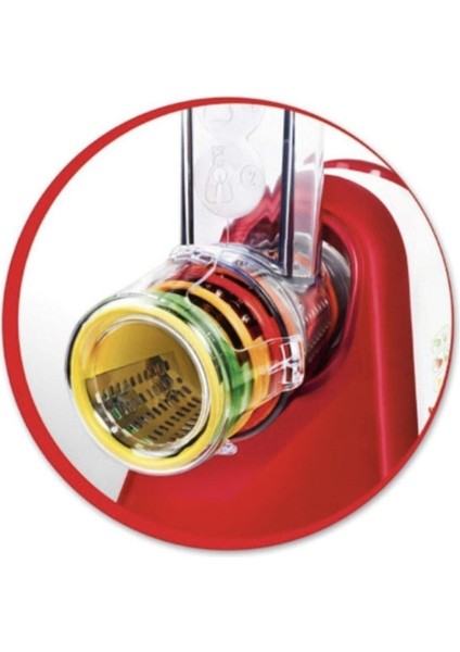 Fresh Express 5in1 Doğrayıcı Rende Kırmızı 200WATT fırsatları