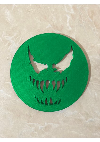 Venom - Bardak Altlığı Seti Organik Plastik Şık Dekoratif