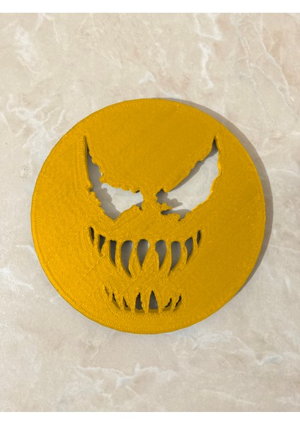 Venom Bardak Altlığı Seti Organik Plastik Şık Dekoratif