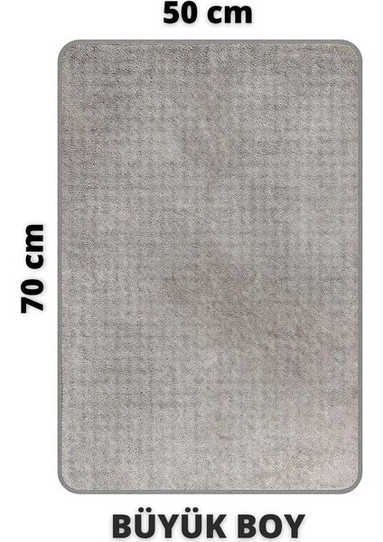 Gri 50X70 cm Mikrofiber Araba Yıkama Kurulama Leke Bırakmaz Oto Cam Temizlik Havlusu