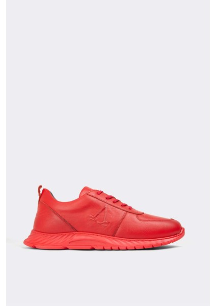 Erkek Sneaker Deri Ayakkabı 082Y23K40700