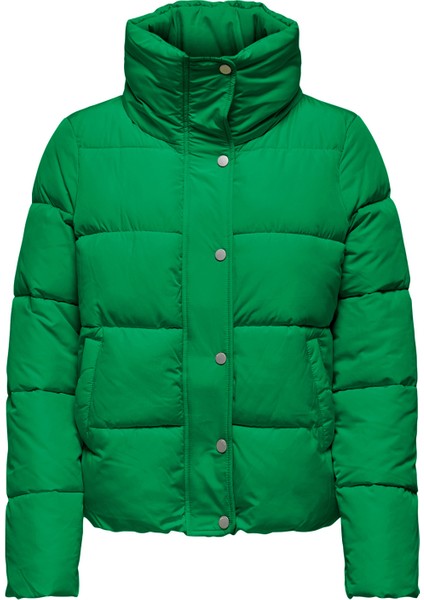 Yeşil Kadın Mont Onlnewcool Puffer Jacket cc Otw