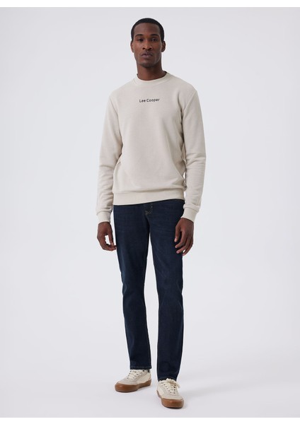 Bisiklet Yaka Bej Erkek Sweatshırt 241 Lcm 241018 Dorre Bej modelleri