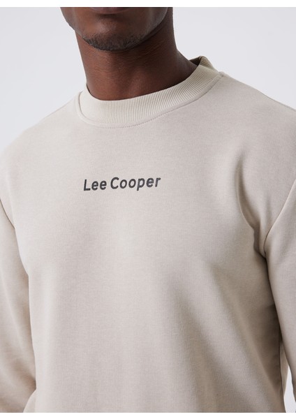 Bisiklet Yaka Bej Erkek Sweatshırt 241 Lcm 241018 Dorre Bej fırsatları