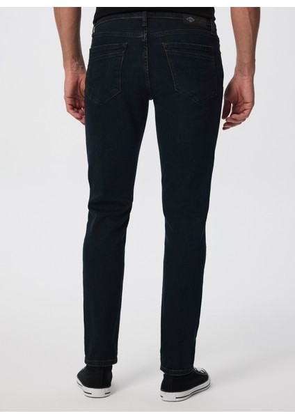 Normal Bel Slim Straight Erkek Denim Pantolon 241 Lcm 121035 Jagger Ferb Cab Dark fiyatları