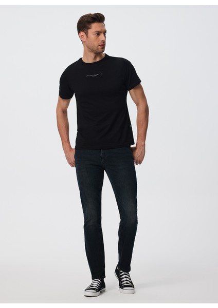 Normal Bel Slim Straight Erkek Denim Pantolon 241 Lcm 121035 Jagger Ferb Cab Dark modelleri