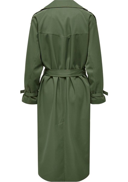 Açık Haki Kadın Mont Onlchloe Trenchcoat Double B. Otw N modelleri