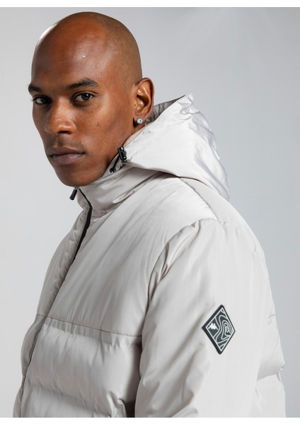 Gri Erkek Dik Yaka Mont 381Q6QW850-K Authentıc Rıo fırsatları