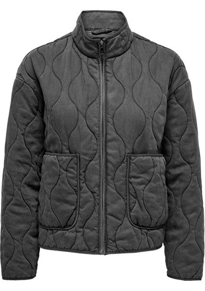Normal Antrasit Kadın Ceket Onlmartha Washed Quılt Lıfe Jacket fiyatları