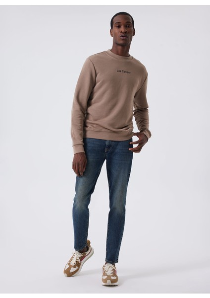 Bisiklet Yaka Taş Erkek Sweatshırt 241 Lcm 241018 Dorre Tas modelleri