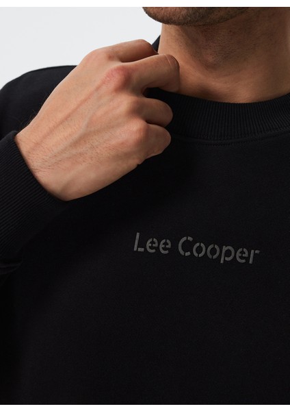 Bisiklet Yaka Siyah Erkek Sweatshırt 241 Lcm 241018 Dorre Sıyah indirimleri