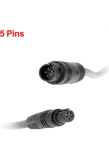 10 Metre 5 Pin Araç Kamera Uzatma Kablosu Araç Kamera Kablosu 5 Pin Dişi Erkek modelleri