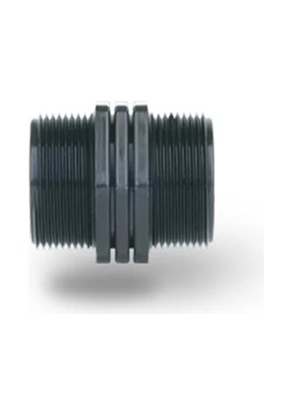 Pp Fittings Dıştan Dişli Nipel 1/" 5 Adet