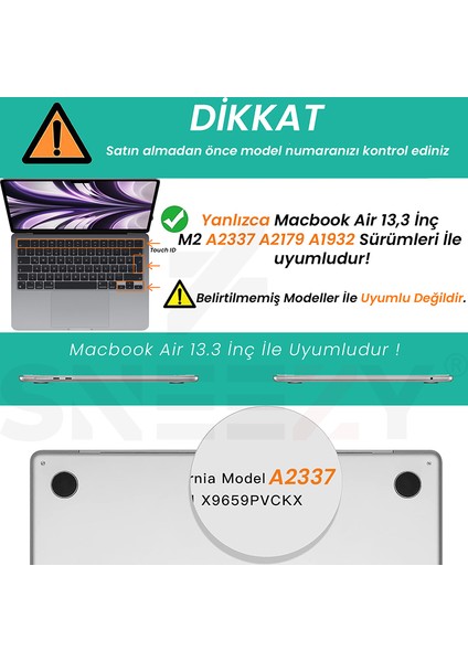 Macbook Air 2021 13 Inç M1 Çip A2337 A1932 A2179 Ile Uyumlu Parlak Diamond Dust Simli Kılıf